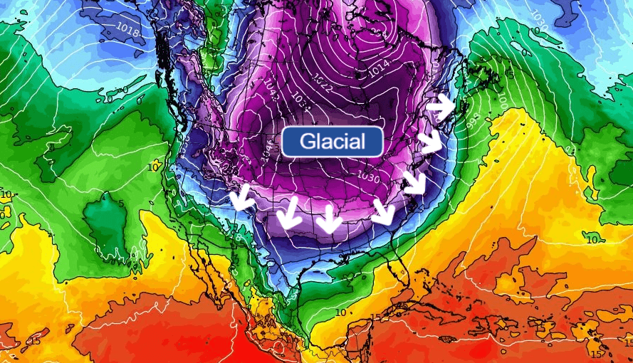 Vague de froid aux USA et conséquences en Europe